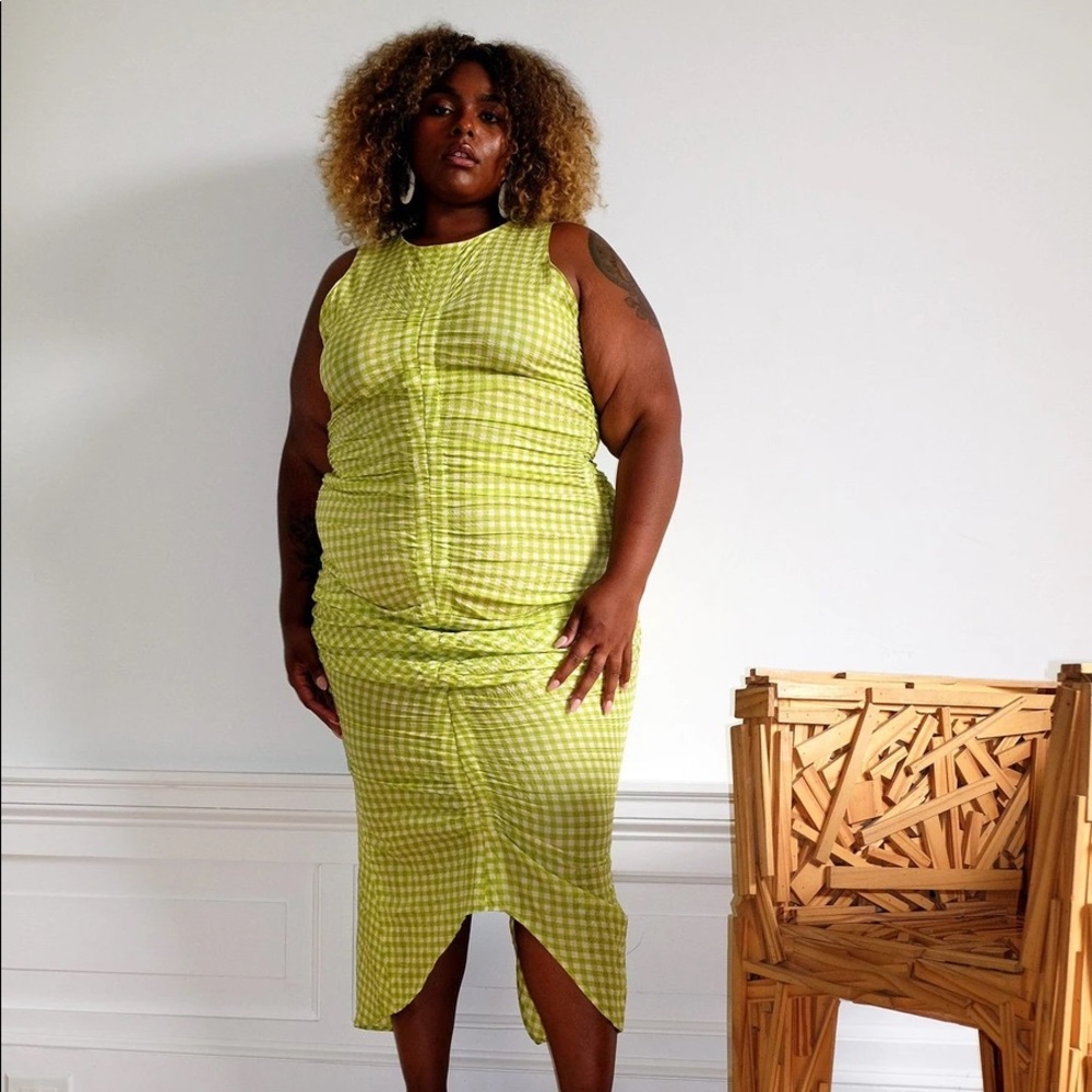 Wray NYC Josephine Dress in Perot Check